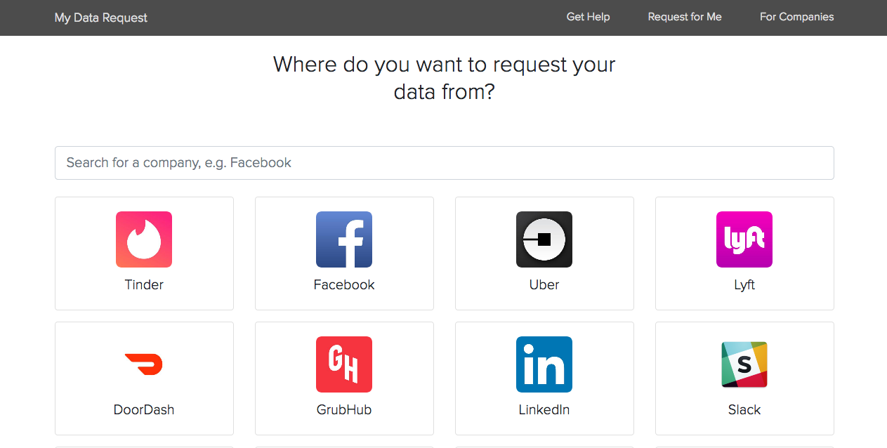 How to Request Your Data From Big Name Apps